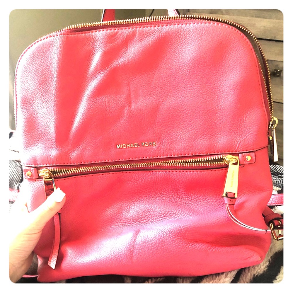 Michael Kors backpack purse